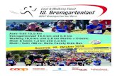 Bienvenue à la course de Bremgarten - Bremgartenlauf ......Bienvenue à la course de Bremgarten Sonntag, 20. Oktober 2019 Aare-Trail 15,5 km Bremgartenlauf 10,6 km und 5,8 km Walking
