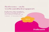 Solvens- och verksamhetsrapport - Press & Nyheter | Folksam … · 2018-12-31  · Försäkringsgrupperna benämns Folksam Sak-gruppen och Folksam Liv-gruppen. Fr o m den 1 januari