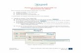 Puesta en marcha de Aspel-SAE 7.0 (Nueva base de datos) · 2020. 3. 18. · Puesta en marcha de Aspel-SAE 7.0 (Nueva base de datos) Para comenzar el uso del sistema Aspel-SAE 7.0