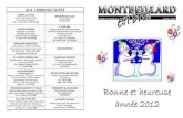 819 723-2885 Bonne et heureuse année 2012 - Montbeillard En …montbeillard.ca/2012/01-2012.pdf · 2012. 2. 2. · Bonne et heureuse année 2012 . 2 Montbeillard en bref • Janvier