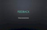 Feedback - Uddannelsesforbundet · 2020. 12. 7. · optagetheden af feedback…. • en interessant modsÆtninger: elever/studerende/kursister pÅ alle niveauer efterspØrger feedback…