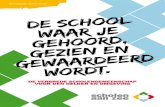 DE VERBREDE SCHOLENGEMEENSCHAP VOOR DEN HELDER EN … · 2020. 9. 14. · Scholen aan Zee is een brede scholengemeenschap en stelt zich ten doel een volwaardig en breed aanbod van