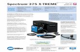 Spectrum 375 X-TREME plasma aire - Miller/media/miller electric/files...Edición de octubre de 2013 † Índice N. PC/9.2S Protección X-TREME: X-CASE ofrece la máxima protección