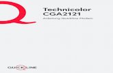 Modem Technicolor CGA2121 - Quickline · Technicolor CGA2121 Anleitung Quickline Modem. 2/6 Kundendienst 0800 84 10 20 12/2020 1. Installation Modem – Zu Ihrer Sicherheit: Das Kabelmodem