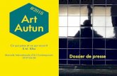 ART AUTUN #2020artautun.fr/wp-content/uploads/2018/03/dossier_de... · sensuel, respirant, mouvant, ondulant, écumant, giclant, coolant s'effritant, s'agglutinant, fondant et se