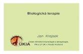 Biologická terapie Litomyšl.ppt · biologická terapie - biologika terapeutická aplikace biologicky aktivních látek (cytokiny, monoklonální protilátky proti cytokin ům, solubilní