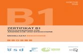B1 Mod Kandidaten E 11 B1 Mod - Goethe · 2017. 3. 24. · Für das Zertifikat B1 für Jugendlichewird ein Alter ab 12 Jahren empfohlen und für das Zertifikat B1 für Erwachseneein