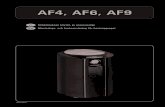 AF4, AF6, AF9 - Netrauta.fi · 2012. 1. 12. · 16072010 AF4, AF6, AF9 Sähkökiukaan käyttö- ja asennusohje SV Monterings- och bruksanvisning för bastuaggregat FI