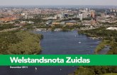 Welstandsnota Zuidas Welstandsnota · Buitenveldert, een overgangszone in de stad. In het Algemeen Uitbrei-dingsplan (AUP) van Van Eesteren is de zone bestemd voor infrastructuur
