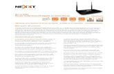 Acrux 600 Router Inalámbrico-N Gigabit de Doble Banda ... · Internet Protocol TV Dual band access Full Gigabit speeds Convenient USB 2.0 Port La última tecnología MIMO (Múltiple