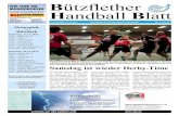 Sonnabend, 10.11.2012 Die Zeitschrift des Handball-Fördervereins Nr. 5 … · 2012. 11. 9. · 5 VfL Fredenbeck 5 165 : 144 7 : 3 6 Elsflether TB 5 130 : 125 6 : 4 7 HSG Bützfleth/Drochtersen