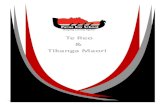 Te Reo Tikanga Maori - Parua Bayparuabay.school.nz/Portals/5/Te Reo Maori & Tikanga Maori Booklet_1.pdfPowhiri, Waiata and Te Reo lessons and commands in the classroom POWHIRI A Powhiri