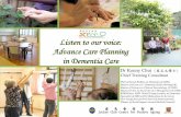 Listen to our voice: Advance Care Planning in Dementia Carefoss.hku.hk/jcecc/wp-content/uploads/2020/11/Social...2020/11/14  · Brooke, J., & Kirk, M. (2014). Advance care planning