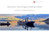 Maritim Stortingsmelding 2020 - Regjeringen.no · 2020. 2. 5. · Maritim stortingsmelding og regjeringens havstrategi Regjeringen ønsker å styrke Norge som havnasjon; en klok ambisjon