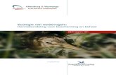 Ecologie van weidevogels: Kennisbundeling voor bescherming en … · 2019. 2. 8. · Ecologie van weidevogels: Kennisbundeling voor bescherming en beheer. A&W-rapport 1831 Altenburg