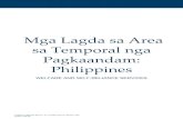 Mga Lagda sa Area sa Temporal nga Pagkaandam: Philippines · Ilakip ang mga sakop sa pamilya, mga higala, silingan, mga lider sa Simbahan, ug kapanguhaan sa komunidad. Ang mga lider