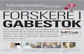 københavns universitet Universitets UNIVSENERSITET VI- AE ......Avisen udgives af Københavns Universitet 20 gange årligt og sendes til alle studeren-de og ansatte. Abonnement: 100