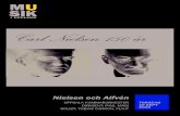 Carl Nielsen 150 år - Musik i Uppland...Carl Nielsen Helios, konsertuvertyr op. 17, FS 32 1865-1931 Konsert för flöjt och orkester, FS 119 Allegretto moderato Allegretto – Adagio