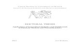 DOCTORAL THESIS - cvut.czkmlinux.fjfi.cvut.cz/~korbeja2/dissertation.pdf · 2016. 8. 22. · DOCTORAL THESIS Applications of Generalized Statistics and Multifractals in Financial