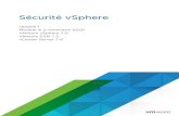 Sécurité vSphere - VMware vSphere 7...la console directe 99 Spécification des comptes disposant de privilèges d'accès en mode de verrouillage 99 Vérifier les niveaux d'acceptation
