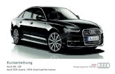 Kurzanleitung Audi A6 - PicRup.picr.de/28054647at.pdf · 2018. 8. 21. · 29 29 30 Scheibenwischer MMI-Display ein-/ausfahren Tageskilometer Head-up Display MMI-Display 20 21 22 19