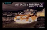 AlTeA Xl e FReeTRACK modello · 2015. 7. 17. · ESP - Sistema elettronico di controllo della stabilità S S ... (solo motore 1.6 TDI 105 CV con cambio manuale) S ... MP3, CD-R, CD-RW,
