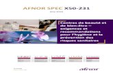 AFNOR SPEC X50-231 - Cloudinary...AFNOR SPEC X50-231 - 4 - Préambule La crise du COVID 19, étendue à travers le monde, a été identifiée en France depuis fin janvier 2020.