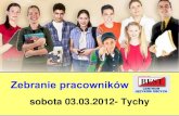 Zebranie pracowników I tura - Best Centrum · Zebranie pracowników sobota 03.03.2012- Tychy . Agenda Spotkania • ...
