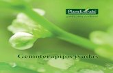 Gemoterapijos įvadas · 2012. 9. 4. · 1. Gemoterapijos įvadas Gemoterapija, arba meristeminė terapija, dar vadinama „naująja fitoterapija“, pagrįsta meristeminių audinių