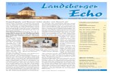 Landsberger · 2020. 12. 14. · Landsberger Echo Amtsblatt der Stadt Landsberg Nummer 1 · Jahrgang 27 13. Januar 2016 Nächste Ausgabe Mittwoch, 10. Februar 2016 Redaktionsschluss