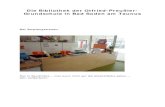 Die Bibliothek der Otfried-Preußler- Grundschule in Bad Soden … · 2016. 3. 19. · Grundschule in Bad Soden am Taunus . Der Empfangstresen: Pult in Bauchhöhe – man kann nicht