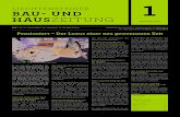 LIECHTENSTEINER BAU UND HAUS ZEITUNG · LIECHTENSTEINER BAU UND HAUS ZEITUNG JANUAR BHZ Nr | anuar 021 | 4 ahrgang | FL- P.P 49 Schaan INSRTAS Annoncen AG | Heiligkreuz 4 | FL-9490