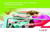 Ergotherapie bij totale knieprothese · 2019. 3. 29. · 4 | Ergotherapie bij totale knieprothese 5 | Totale knieprothese Opgelet: Deze brochure geeft algemene richtlijnen. Afhankelijk