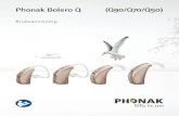 Phonak Bolero Q (Q90/Q70/Q50)€¦ · Phonak Bolero Q50-P 2012 Phonak Bolero Q50-SP 2012. 0459 5 Dette nye høreapparatet er et sveitsisk produkt av ypperste kvalitet. Det er utviklet