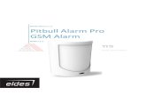 Pitbull Alarm Pro GSM Alarm · 2018. 11. 23. · Title: Pitbull Alarm Pro GSM Alarm Author: Marek Kehler (Slovak alarms s.r.o.) Subject: Pitbull Alarm Pro GSM Alarm Created Date: