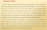DUYARLILIK ANALİZİ - Karadeniz Teknik Üniversitesi · 2020. 9. 7. · 2-) Amaç Fonksiyonu katsayılarının duyarlılık analizi a) Çözüme girmeyen karar değişkenlerinin
