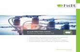 HDT Broschuere Elektrotechnik final web...VERANTWORTLICHE ELEKTROFACHKRAFT (VEFK) / EUP 7. Expertennetzwerk für Verantwortliche im Elektrobereich Tagung zur rechtssicheren Organisation