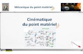 Cinématique du point matérielolivier.granier.free.fr/PC-Montesquieu445072/cariboost...Mécanique du point matériel Systèmes de coordonnées : * c - Coordonnées cylindriques :