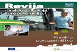 Listopad 2012. ruralnog razvoja Europske unije€¦ · Sadržaj Revije ruralnog razvoja EU-a nije nužno odraz mišljenja institucija Europske unije. Revija ruralnog razvoja EU-a