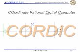 COordinate Rational DIgital Computeraccess.ee.ntu.edu.tw/course/advanced_VLSI_91/course...ACCESS IC LAB Graduate Institute of Electronics Engineering, NTU 台灣大學吳安宇教授