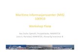 Maritime Informasjonssenter (MIS) 100910 WorkshopFlorø · 2014. 11. 17. · Maritime Informasjonssenter (MIS) 100910 WorkshopFlorø Kay Endre Fjørtoft, Prosjektleder, MARINTEK Lone