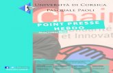 HEBDO - Università di Corsica Pasquale Paoli · 2016. 10. 25. · « Pascal Paoli, la Révolution corse et Napoléon Bonaparte : pour un projet scientifique économique novateur