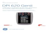 GE Measurement & Control DPI 620 Genii · 2019. 10. 13. · 3 DPI 620 Genii (réf. DPI620G) Ce calibrateur ultra-compact de grandeurs électriques, de fréquence et de température