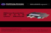 Micro Inverter 2 5 0 User Manualf03.s.alicdn.com/kf/HTB131W5GXXXXXcMaXXX.PRXFXXXg.pdf · 2019. 8. 18. · Grid Tie Micro Inverter Solar GTI Series 300W 500W 800W 1KW Wind GTI Series