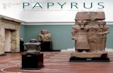 papyrus - Dansk Ægyptologisk SelskabPapyrus udgives med støtte fra Kulturministeriets Tidsskrift-støtteudvalg. Eftertryk kun tilladt med skriftlig tilladelse fra redaktion og forfat-tere.