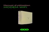 Manuel d’utilisation MODEM WIFI - VOO...1 Présentation du modem 2 2 Utilisation du Wifi du modem 3 Avec un système Windows 7, 8 et 10 3 avec un système Windows Vista 3 Avec un