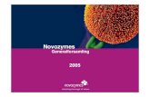 Novozymes · 2017. 3. 21. · Novozymes’ etiske principper • Bestikkelse: Novozymes hverken yder eller modtager bestikkelse i nogen form. • Facilitation payments: Novozymes
