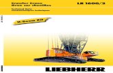 Crawler Crane rue sur chenilles · 2020. 4. 20. · Liebherr-slewing platform frame, consisting of slewing platform with winch IV and removable A-frame, connected to the centre section