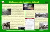 Die Bahnstrecke Herzberg Siebertal - Karstwanderweg · 2020. 6. 4. · der Eisenbahn waren auch sofort zur .de Stelle.“ E-072 04-2019 Hier unterfährt der Karstwanderweg die Trasse
