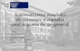 Automatizarea standului de măsurare a cuplului unui ...mctr.mec.upt.ro/wp-content/uploads/2018/01/Prezentare_FG.pdf · 1. Tema de proiect • Realizarea unui sistem automatizat pentru